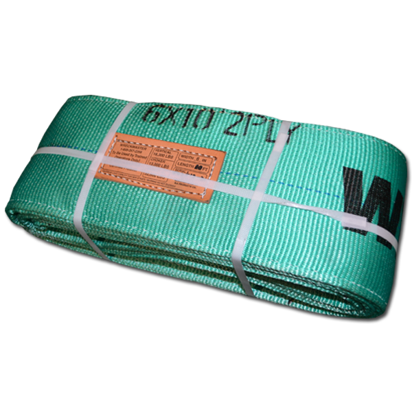 Heavy Duty 2 Ply 6" x 10' Uprighting Strap