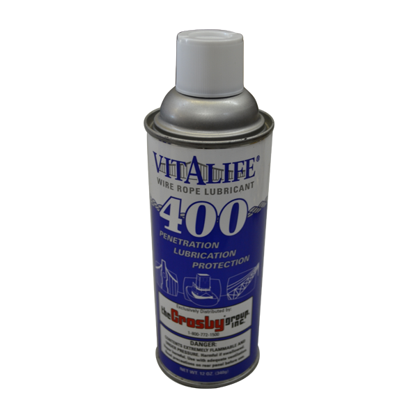 Vitalife Wire Rope Lubricant 12 oz can WreckMaster Vitalife Wire Rope Lubricant 12 oz can WreckMaster