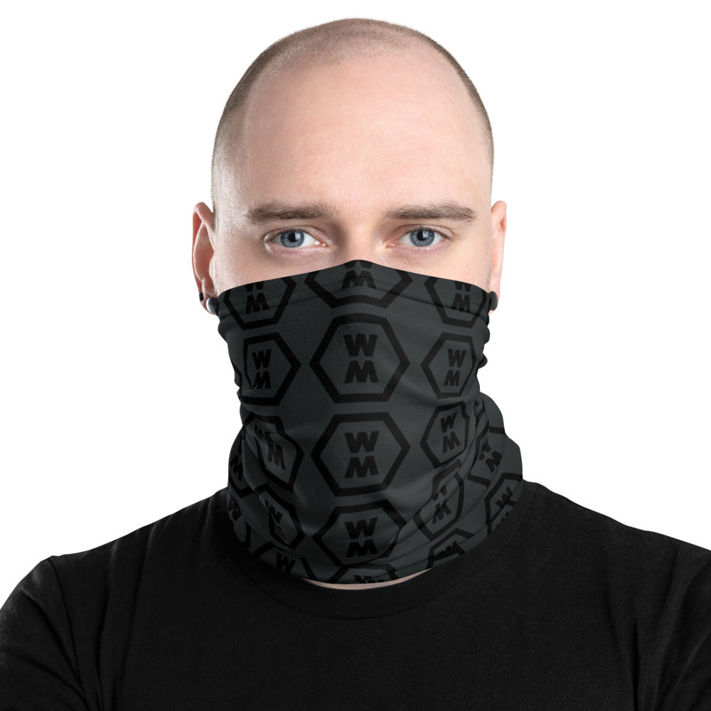 Black & Black Neck Gaiter