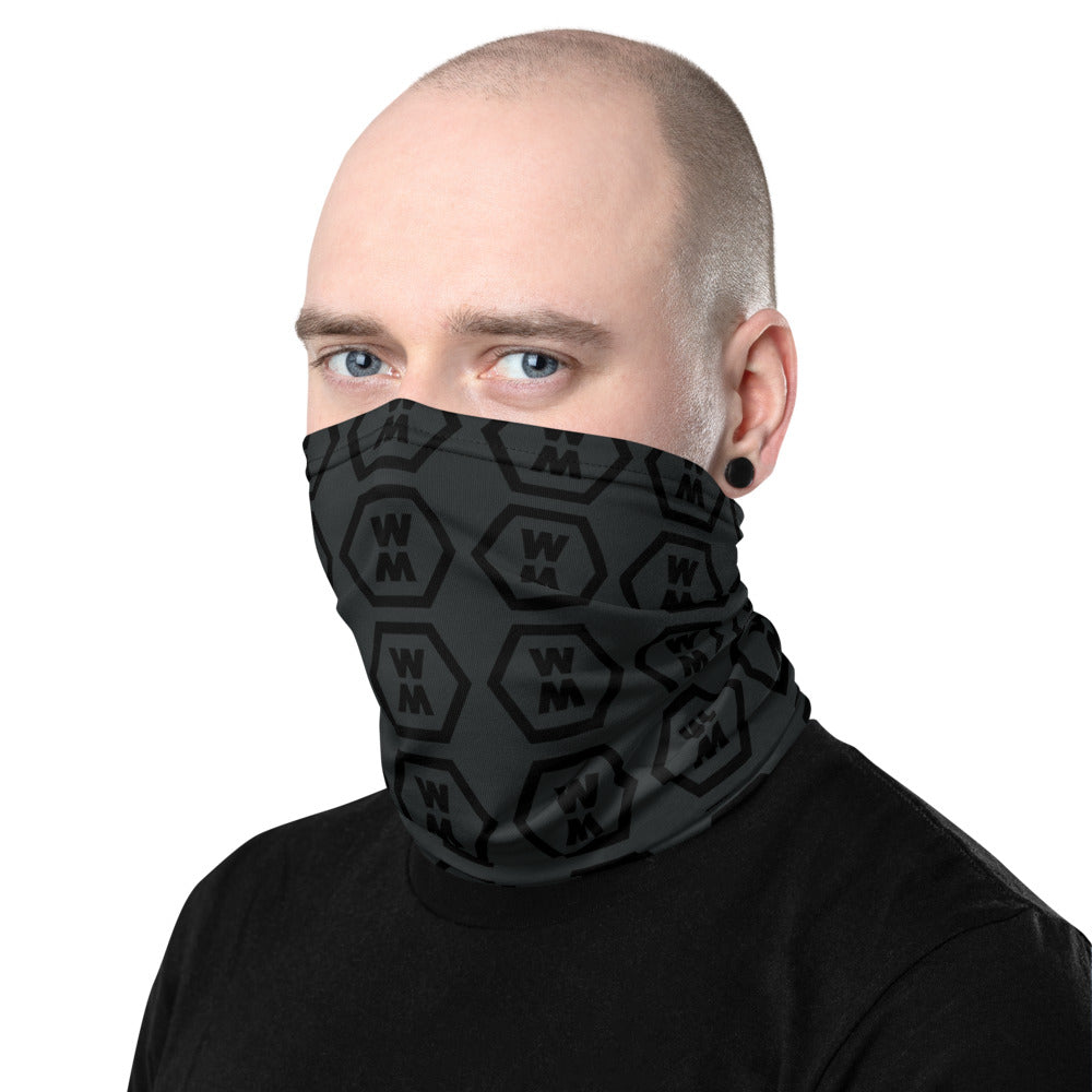 Black & Black Neck Gaiter