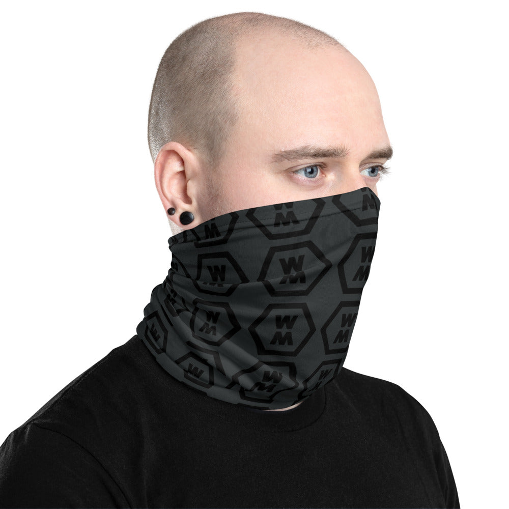 Black & Black Neck Gaiter
