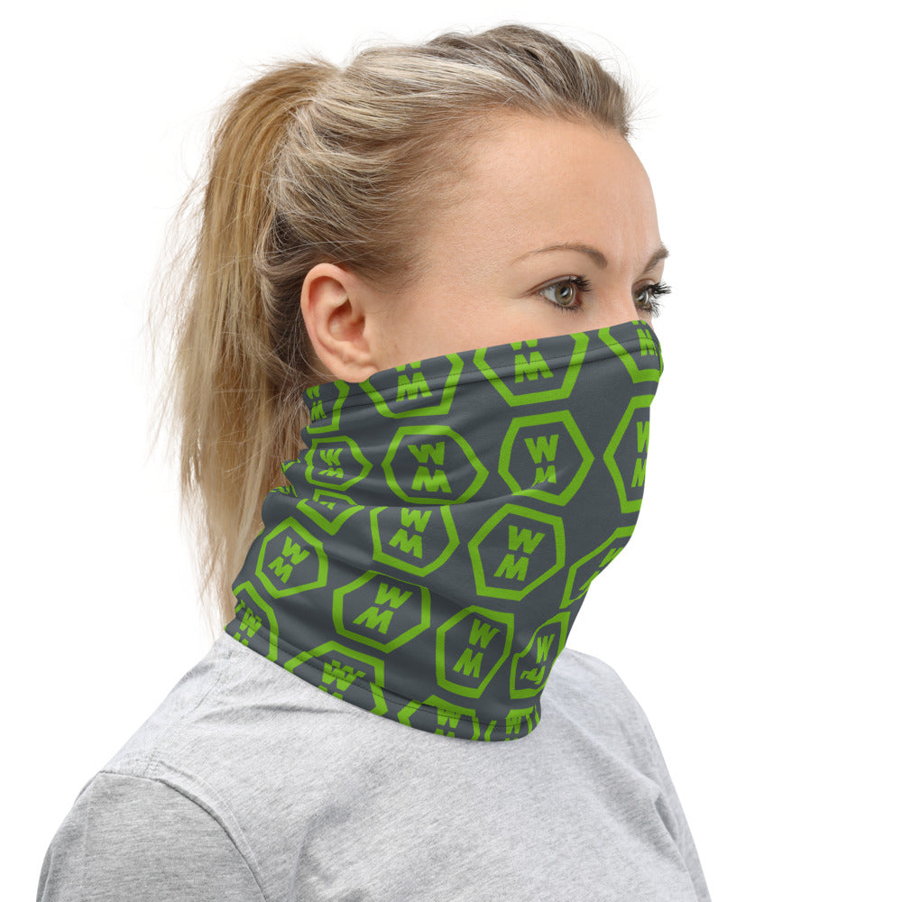 Green & Grey Neck Gaiter