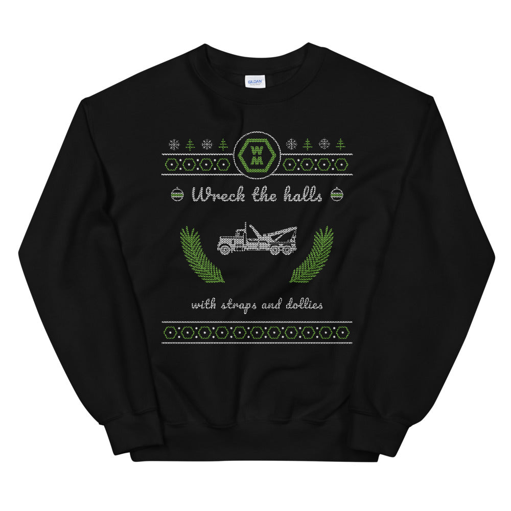 Wreck the Halls Crew Neck Sweatshirt