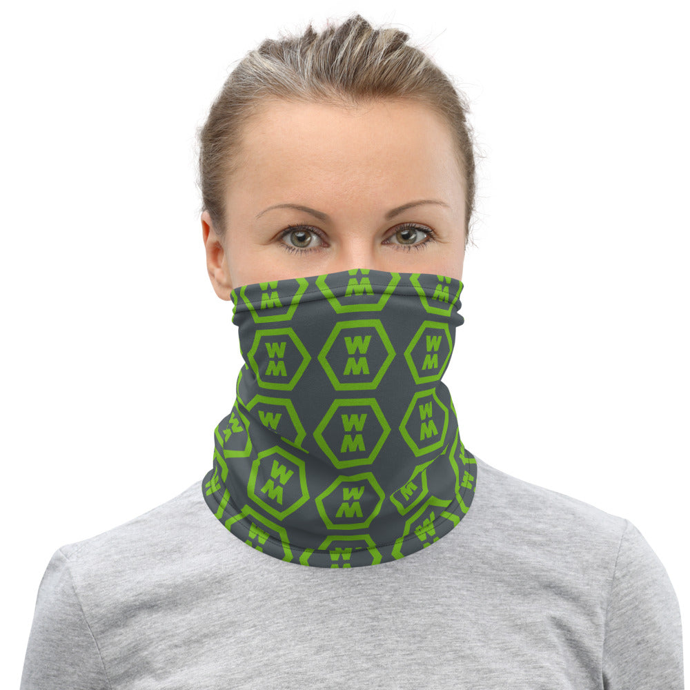 Green & Grey Neck Gaiter