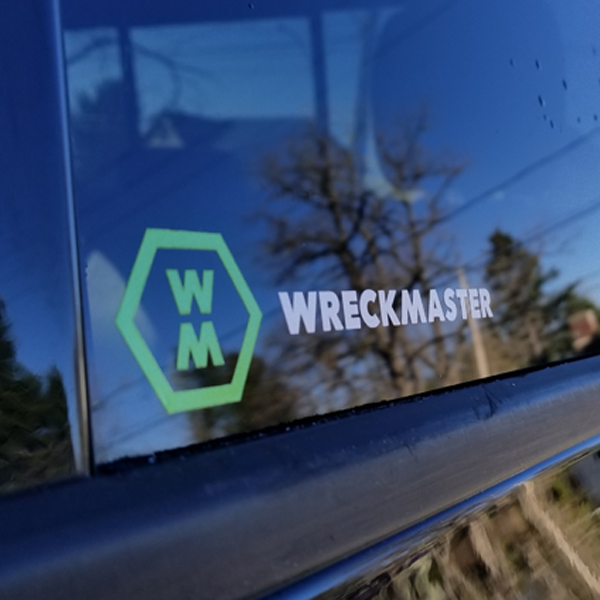 New WreckMaster Decals in White