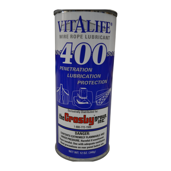 Vitalife Wire Rope Lubricant 12 oz can