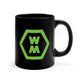 WreckMaster Black mug 11oz